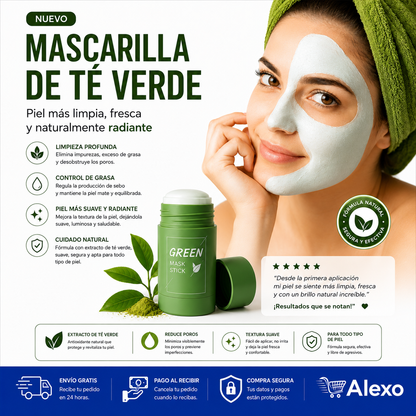 Mascarilla de té verde